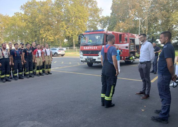 Požarna vaja v SeneCura Hoče-Slivnica